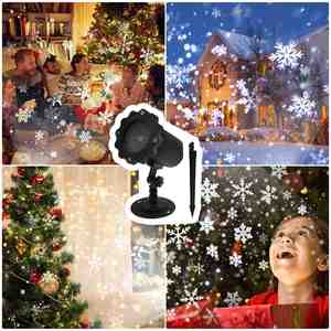Outdoor Dynamic Stage Light <b>Remote</b> <b>Control</b> Starry Sky Laser Projection Waterproof Red Green Blue Light for Christmas Holidays - Product Image 6
