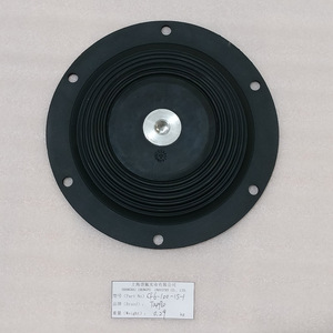 CF 6-100-15-1 Customizable <strong>PTFE</strong> Conforming <strong>Diaphragm</strong> White/Black 190mm Diameter Sealing Low Pressure Pneumatic Power Source - Product Image 3