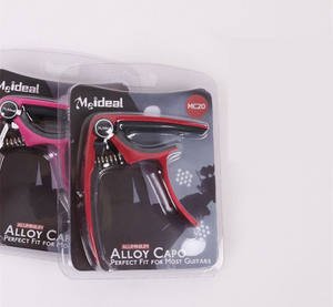 Venta al por mayor, capo de <span class=keywords><strong>guitarra</strong></span> acústica clásica, color <span class=keywords><strong>metal</strong></span>, oem, con paquete de Blíster - Product Image 6