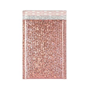 Échantillon Gratuit : Enveloppes Rembourrées Métalliques à Bulles pour Cosmétiques, Sacs d'Expédition en Polyéthylène à Bulles - Product Image 5