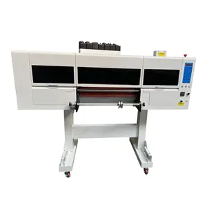 I3200 UV-Rollen drucker mit Film beschichtung und Klebe sprüh gerät UV-Dtf-Film drucker