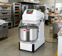 Four à sole planétaire BAOKANG 35L avec verrou de sécurité pour la cuisson de pizzas et le pétrissage de la pâte à pain pour restaurants et hôtels (110V/220V)