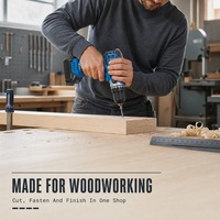 Kit d'outils à piles, assortiment multi-pièces pour les équipes de rénovation et d'entretien des maisons et la gestion des installations