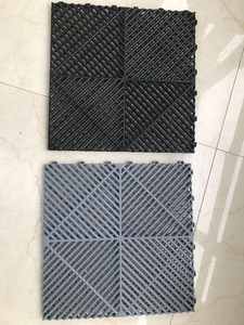 Dalles de sol en PVC antidérapantes pour <span class=keywords><strong>garage</strong></span>, à grille drainante, pour usage intérieur - Product Image 4