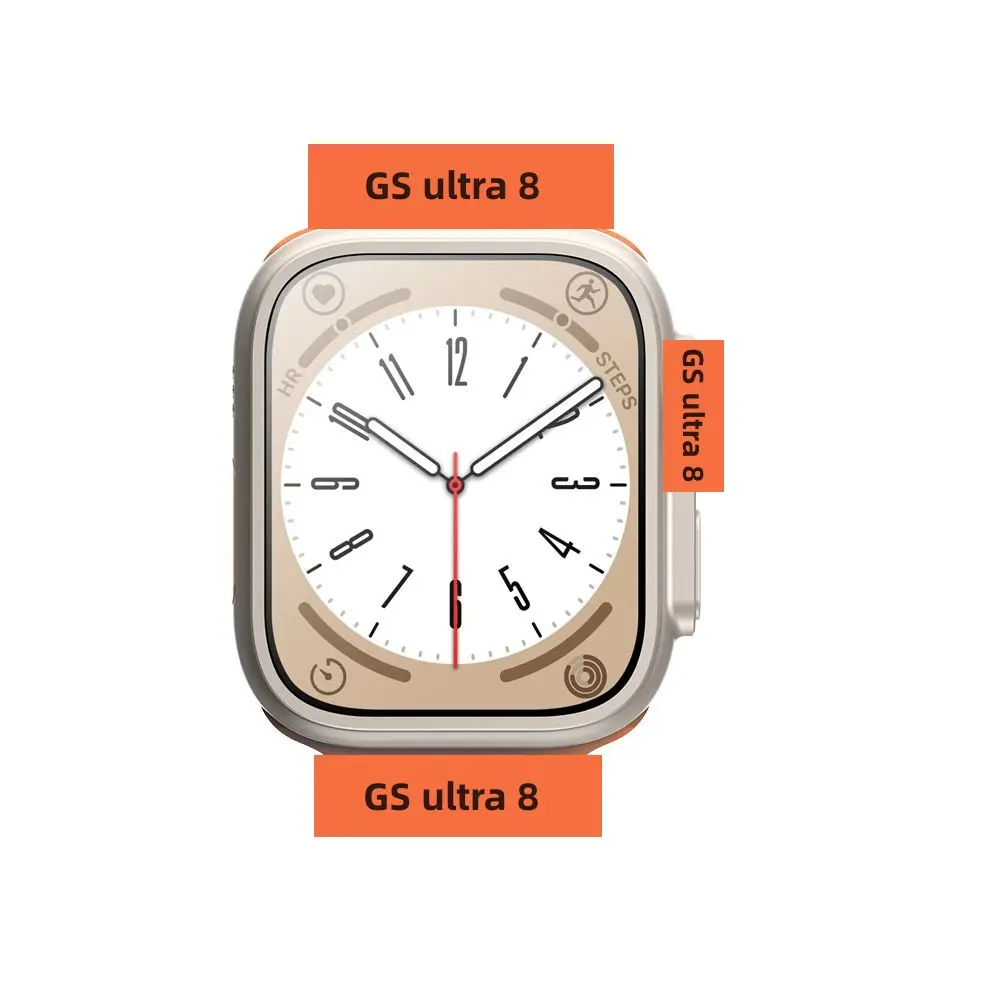 20238888 GS Ultra 8 yeni Gen 2 Smartwatch 1.91 inç ekran Android cep telefonu reloj inteligente 8 akıllı saat serisi 8