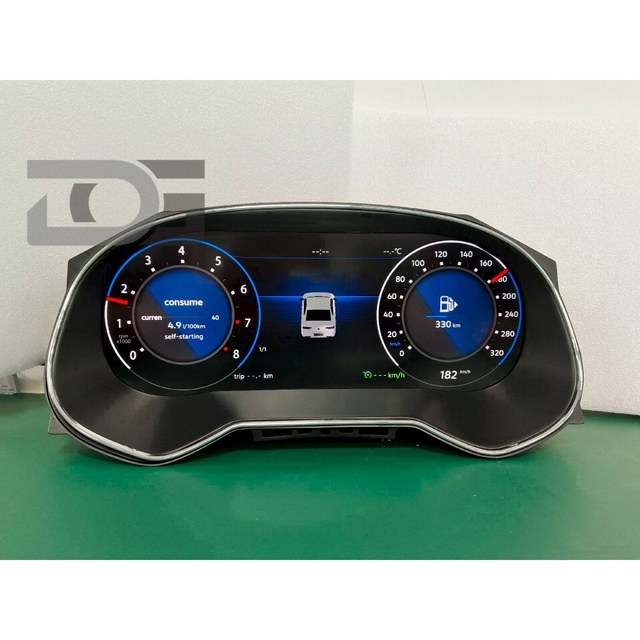 Car LCD Digital Instrument Gauge Cluster for Volkswagen VW Seat Leon PQ35 Dashboard Panel Speedometer Car Accessories
