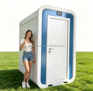 Toilettes préfabriquées de luxe modernes et abordables pour l'extérieur, kit de toilettes mobiles VIP pour la chambre de la mère et de l'enfant, toilettes portables à vendre - Product Image 1
