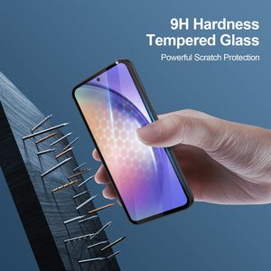 360 pleine colle verre trempé pliable pour <span class=keywords><strong>Samsung</strong></span> <span class=keywords><strong>Galaxy</strong></span> A05 A15 A25 A35 A55 Xiaomi Redmi Note 12 11 HD clair protecteur d'écran - Product Image 3