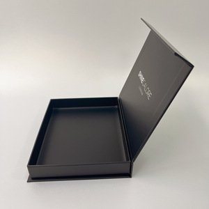 Custom Logo Luxury A4 Hard Rigid Magnetic Flip Gift <b>Box</b> <b>Flat</b> <b>Pack</b> Recyclable Apparel Cosmetic Album Corporate Packaging Custom S - Product Image 4