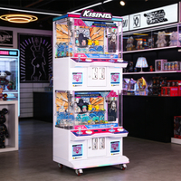 Mini borne d'arcade Kising à commande joystick, à monnayeur, pour enfants de 6 ans et plus, prix promotionnel direct usine