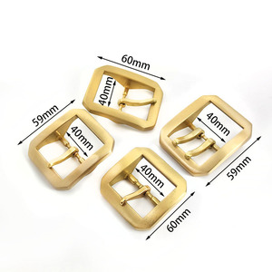 <span class=keywords><strong>Boucle</strong></span> à aiguilles simple et Double <span class=keywords><strong>fermoir</strong></span> en cuir AP273 40mm, accessoire de quincaillerie, bricolage, 1 pièce - Product Image 2