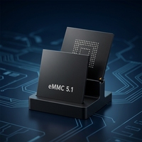 Grosir Pabrik 32GB 16GB 8Gb Nand Flash Tablet Emmc Ic Chip Nand Flash Memory Chip 128Gb
