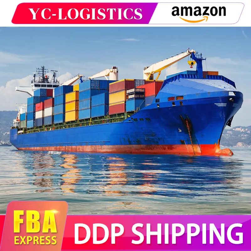 Logística mais baratos taxas de envio amazon serviço de correio para a porta EUA/Europa ar/mar/express cargo agente China freight forwarder