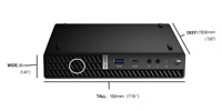Mini-ordinateur de bureau Barebone Tiny Optiplex 7090 11e génération, propre, sans rayures, grade A, testé et fonctionnel