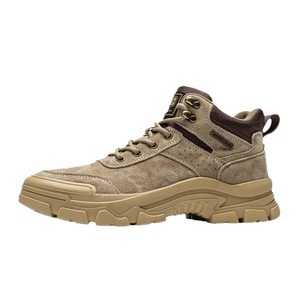 Zapatos para Hombre, Estilo 2025, Botas de Trabajo Retro de Media Pantorrilla para Exteriores, Botas Casuales de Desierto con Suela Gruesa y Caña Alta - Product Image 5