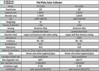Chauffe-eau solaire à plaque plate pressurisée pour usage extérieur, avec réservoir intérieur en acier inoxydable de 200 litres, pour vente en gros OEM - Nouveauté !