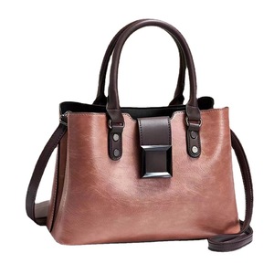 กระเป๋าถือสตรีวินเทจ 2021 แฟชั่น<span class=keywords><strong>เกาหลี</strong></span>ความจุขนาดใหญ่หลายชั้นหนัง PU ซิปปิดกระเป๋าสะพายข้าง - Product Image 6