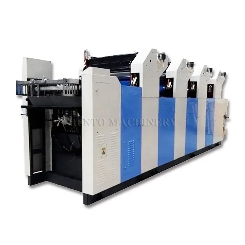 Hot Sale Fully Automatic 4 Color Colour Offset Printing Machine / Offset Printers Paper Printer / Portable Offset Printer