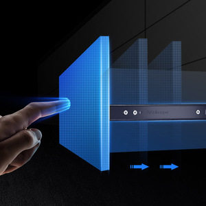 Unihopper Three-Section Drawer <b>Slide</b> With Ball Bearing Soft Closing For Furniture Drawers - Product Image 3