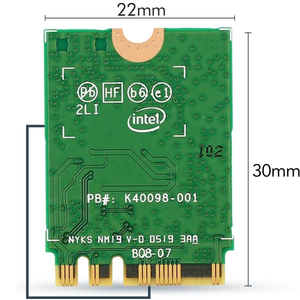 <span class=keywords><strong>Intel</strong></span> Wi-Fi โมดูล6 <span class=keywords><strong>AX200NGW</strong></span> - Product Image 2