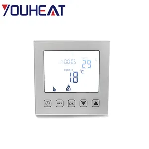 Household LCD Thermostat For Indoor Or Industrial Control Room Temperature