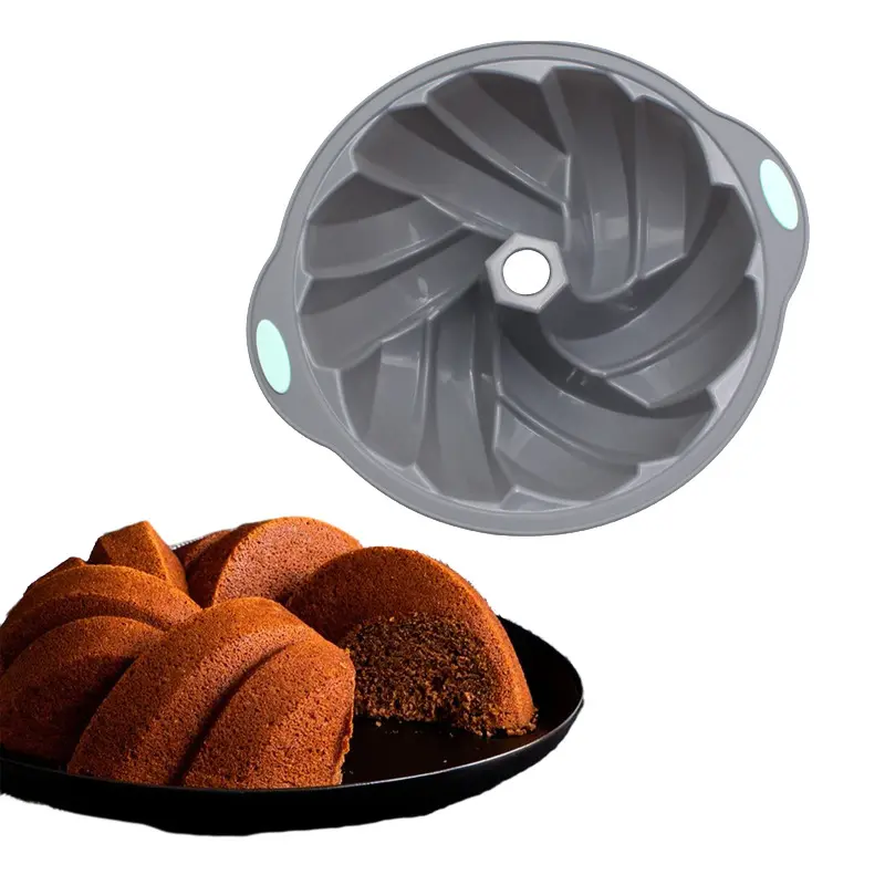 Libre de BPA grado alimenticio cocina tostada pan jalea caramelo chocolate moldes de silicona para pasteles hornear molde Diseño conjunto