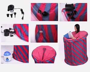 กระเป๋าซาวน่าอบไอน้ำแบบพับเก็บได้และพกพาสุดหรูสำหรับสปาที่สวยงาม - Product Image 3
