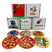 Sacs Mylar anti-odeur plaqués or holographique 8th Plug 3.5g 7g 14g, boîte cadeau incluse, découpe en forme de pizza disponible