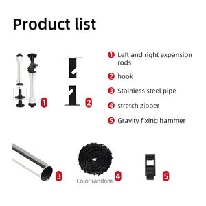 أسطوانة محور KAZHI 1/2/3/محور نظام دعم خلفية يدوي للتركيب على الحائط لخلفية الاستوديو التصوير الفوتوغرافي محور خلفية مانوموتيف - Product Image 5