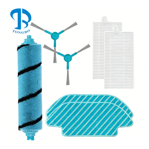 Kit de repuesto de paño de mopa con filtro Hepa de cepillo lateral principal apto para <span class=keywords><strong>Cecotec</strong></span> Conga 4090/ 4490/ 4690 piezas de repuesto de <span class=keywords><strong>aspiradora</strong></span> robótica - Product Image 1