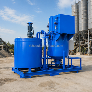 เครื่องผสมปูนซีเมนต์ RMA500-1000E ขนาด 500 ลิตร 1000 ลิตร สำหรับงานกันซึม ปิดรอยรั่ว ฉีดปูนในโครงการก่อสร้างอ่างเก็บน้ำใต้ดิน - Product Image 5