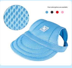 Chapeau <span class=keywords><strong>de</strong></span> soleil réglable en coton pour chien, avec logo brodé imprimé, pour les loisirs, toutes saisons, 10 couleurs, taille S, mignon et respirant - Product Image 5