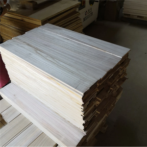 12MM 15MM Natural Color Wooden <strong>Planks</strong> Solid <strong>Wood</strong> Board Paulownia <strong>for</strong> <strong>Sale</strong> - Product Image 3