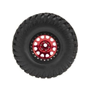 Bộ 4 Bánh Xe & Lốp Cao Su Hợp Kim Nhôm 2.2 Inch Cho Xe Địa Hình Điều Khiển Từ Xa SCX10 RR10 Wraith <span class=keywords><strong>Yeti</strong></span> 1/10 - Product Image 2