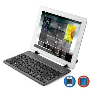 Portable Travel Mini Keyboard Teclado Tastatur Clavier Tastiera Manufacturer Foldable Wireless Pocket Keyboard with <b>Stand</b> - Product Image 4