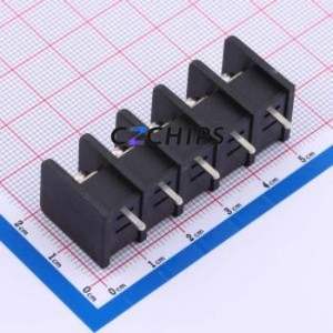 DBT30S-9.5-5P-BK-P Barrier Terminal Block Through hole Component (THT),P=9.5mm Connector - Product Image 2