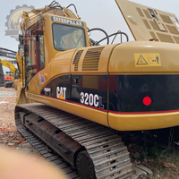 Excavadora CAT 320CL Usada de Alto Rendimiento, 325CL, 330CL, 320D, 320DL, Maquinaria de Construcción Usada para Obras de Infraestructura en África