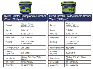 Plant-Based Sustainable Biodegradable <strong>Gym</strong> Equipment <strong>Wipes</strong> Perforated Roll <strong>Wipes</strong> in Bucket 800 Pcs - Product Image 4
