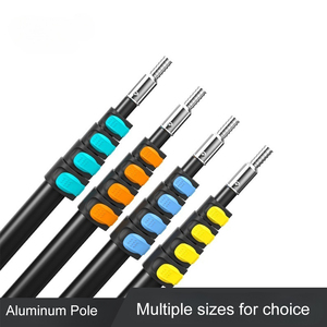 <span class=keywords><strong>Manche</strong></span> <span class=keywords><strong>télescopique</strong></span> en aluminium robuste et de taille multiple Poignée extensible en fibre de carbone - Product Image 6