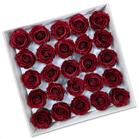Bunga Sabun Menta Rose, Mawar Wangi Awet Buatan Tangan, Buket DIY, Bunga Artifisial, Hari Valentine, Tahan Air