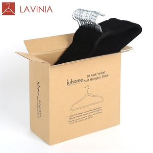 Rose gold flocking velour hangers <span class=keywords><strong>de</strong></span> suspension hook - Product Image 5