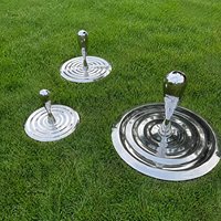 Nuovo Design Lussuoso Scultura a Goccia d'Acqua in Acciaio Inossidabile Lucidato a Specchio, a Forma di Lacrima, per Giardini, Parchi, Hotel, Piazze, Dimensioni Personalizzate OEM