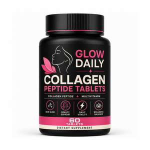 Tabletas Peptied de colágeno con vitamina C Estándar de exportación de alta calidad Adecuado para distribución OEM ODM al por mayor a granel - Product Image 2