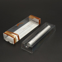 Boîte d'emballage cosmétique personnalisée en PET PVC transparent, de taille personnalisée, écologique, pour crème pour les yeux et mascara, avec des matériaux recyclés