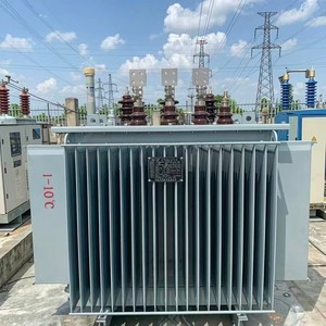 หม้อแปลงไฟฟ้า 3 เฟส 10kV เป็น 400V แบบจุ่มน้ำมัน รุ่น S20-M-500 Dyn11 ระบายความร้อนด้วยทองแดงบริสุทธิ์ สำหรับอุตสาหกรรม รุ่น S20-M-500/10-0.4KV สามเฟส - Product Image 1