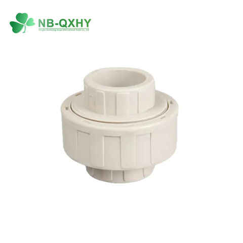 DN15-100 High Pressure Plastic PVDF PPH PVC Union Connector Pipe Fittings Socket Female Threaded Union