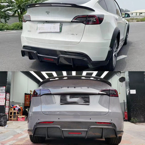 ناشر خلفي من ألياف الكربون على طراز V لطراز تسلا <span class=keywords><strong>3</strong></span> + - Product Image 6