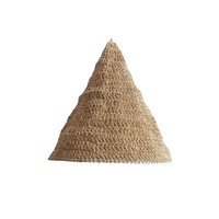 Pantalla de Lámpara Bohemia Tejida a Mano, Adorno Colgante de Techo, Cubierta de Lámpara de Macramé, Decoración para Interiores de Casas y Restaurantes