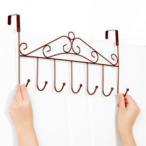Crochets de <span class=keywords><strong>porte</strong></span> bon marché, <span class=keywords><strong>porte</strong></span>-serviettes pour salle de bain, vente chaude cuisine au-dessus de la <span class=keywords><strong>porte</strong></span> cintre 7 crochets - Product Image 6
