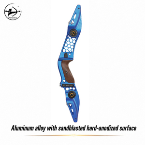 PMZ Archery - Empuñadura Desmontable para Arco Recurvo de 19 Pulgadas, Aleación de Aluminio, Mecanizado CNC, Sistema Universal <span class=keywords><strong>ILF</strong></span>, para Tiro con Arco al Aire Libre - Product Image 4